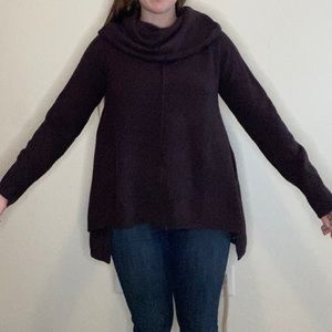 Pullover turtleneck sweater